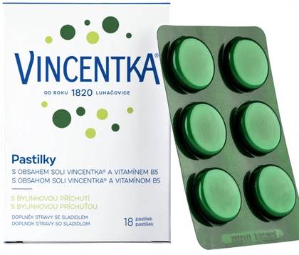 VINCENTKA HERBAL LOZENGES 18PCS