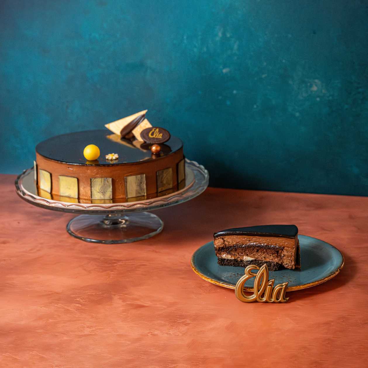 Dark Chocolate Gateau