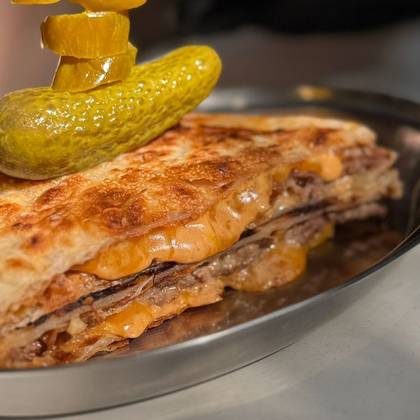 Paratha Smashed Burger