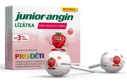 Junior-angin Lollipops for Children 3+ Years 8 pcs