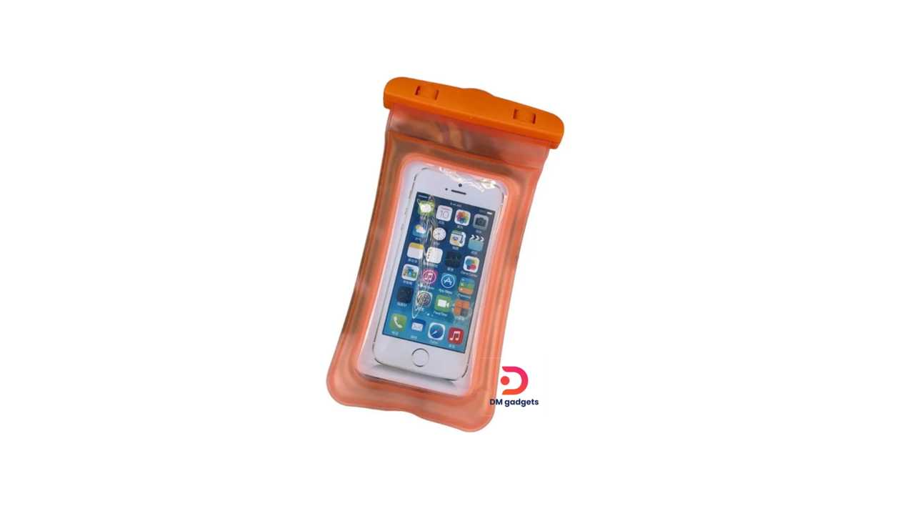 #393E#DM® Waterproof Phone Case – Orange