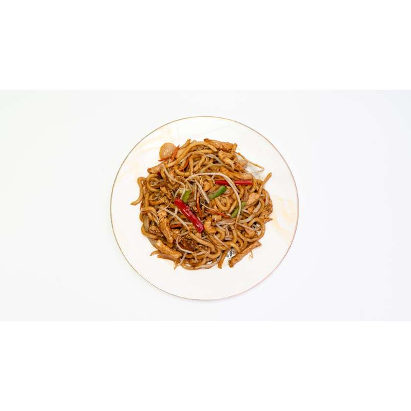 Smažené Udon S Kuřecím Masem