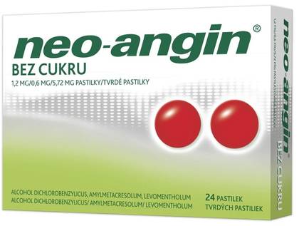NEO-ANGIN SUGAR-FREE 24 lozenges