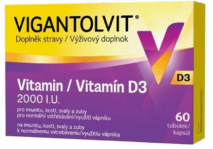 Vigantolvit Vitamin D3 2000 IU