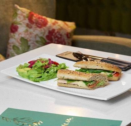 Turkey And Cheese Sandwich