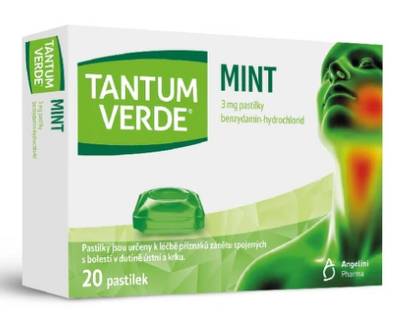 Tantum Verde lozenges 20 pcs mint