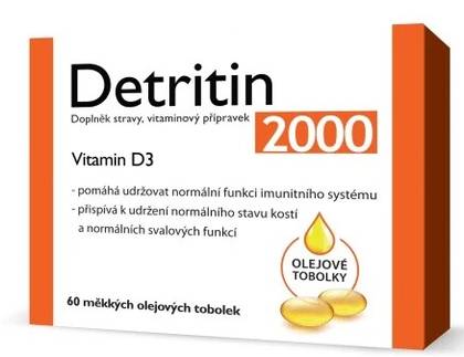 Detritin Vitamin D3 2000 IU