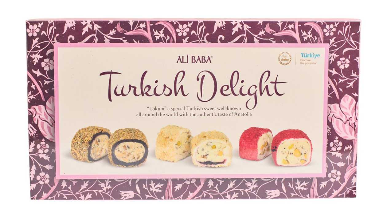 Alibaba lokum with cream and rose 350 g