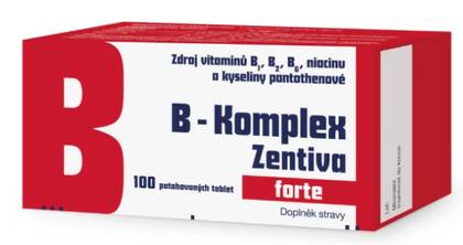 B-Complex Zentiva Forte 100 Tablets