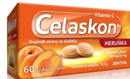 Celaskon Apricot 100 mg / 25 mg