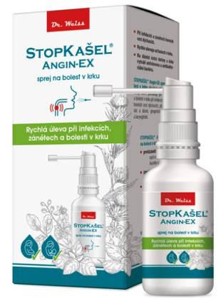 STOPKAŠEL Angin-EX Sore Throat Spray 30 ml
