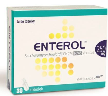 Enterol 250 mg 30 capsules