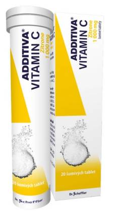 ADDITIVA VITAMIN C LEMON 1000 mg