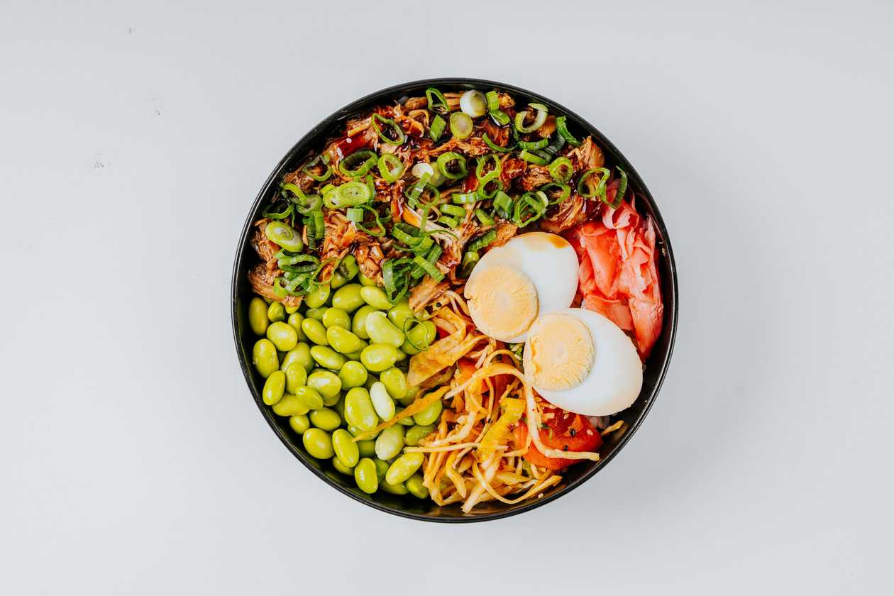 Veľké Teriyaki Chicken Poké