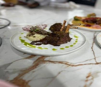 Crusted Lamb Elegance