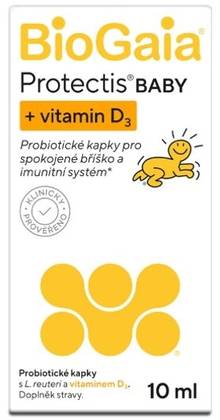 BioGaia Protectis BABY + vit. D3 probiotic drops 10ml