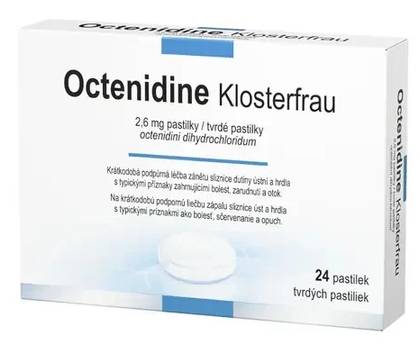 OCTENIDINE KLOSTERFRAU 2.6 mg 24 lozenges