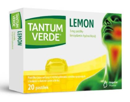 Tantum Verde Pastilles 20 pcs Lemon