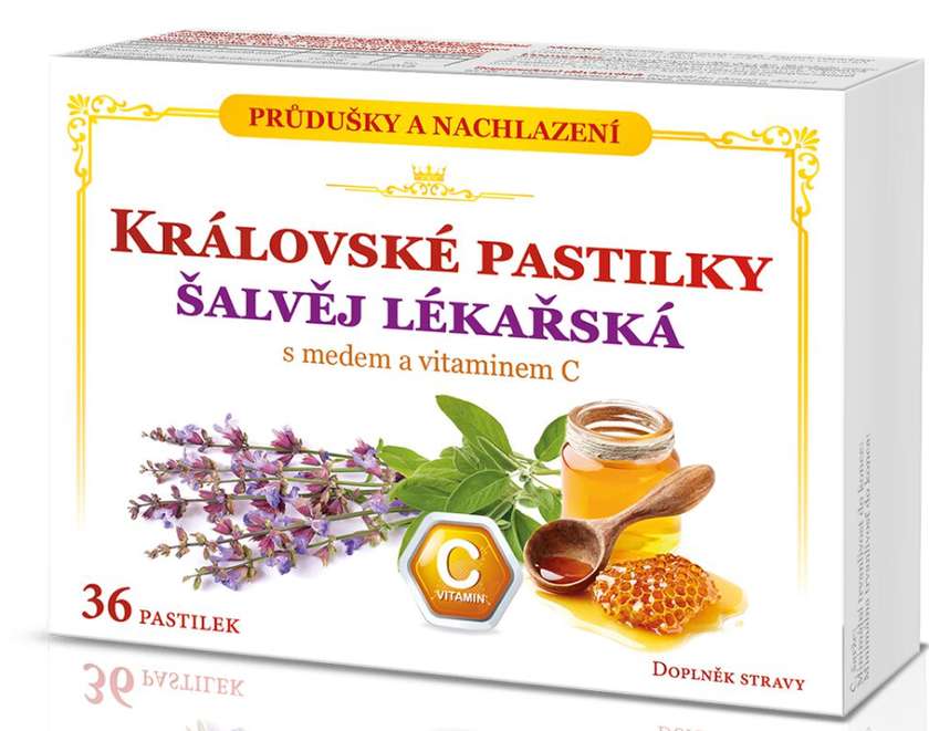 Royal Sage Lozenges 36 pcs