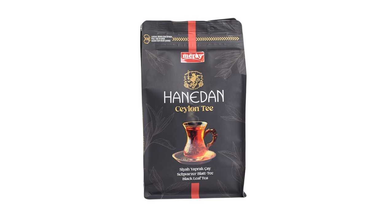 Hanedan Premium Bergamot Ceylon Black Tea 400 g