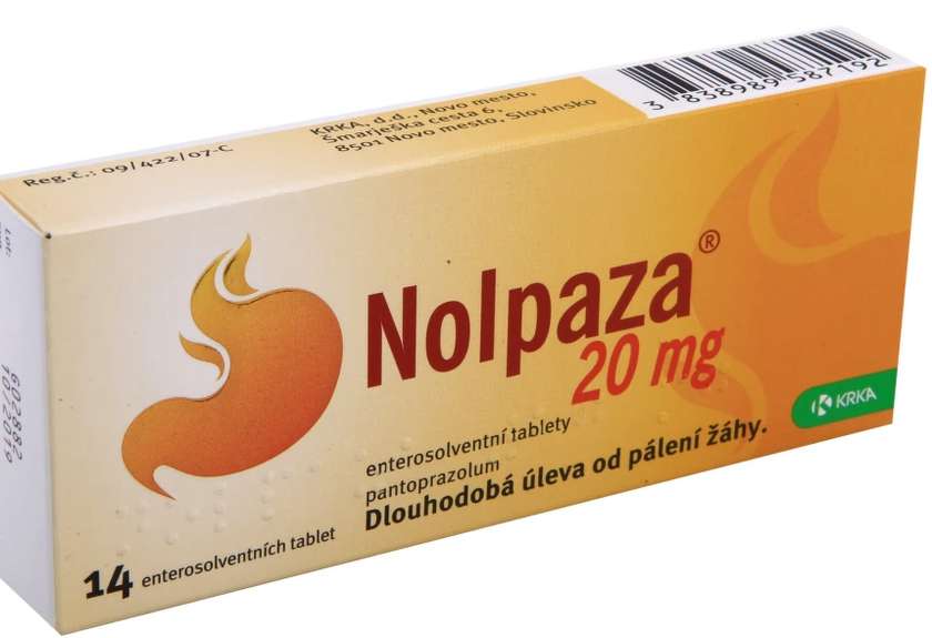 NOLPAZA 20 MG 14 tablets