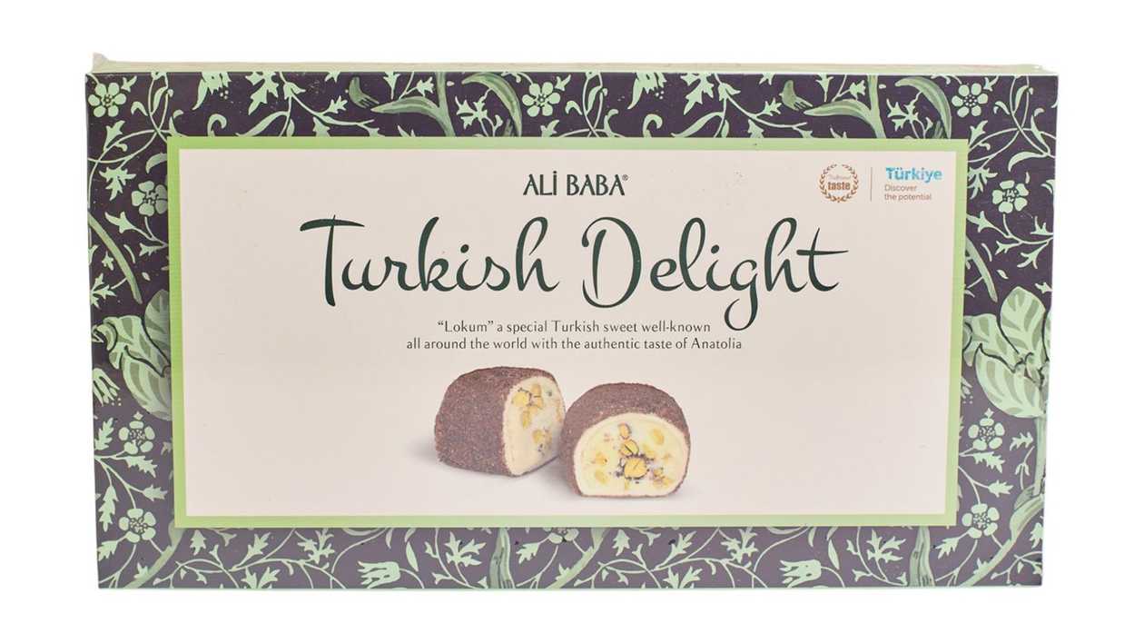 Alibaba Green Turkish Delight with Nut Cream 350g