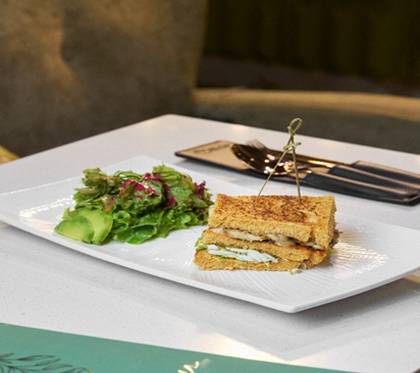 Club Shrimp Sandwich