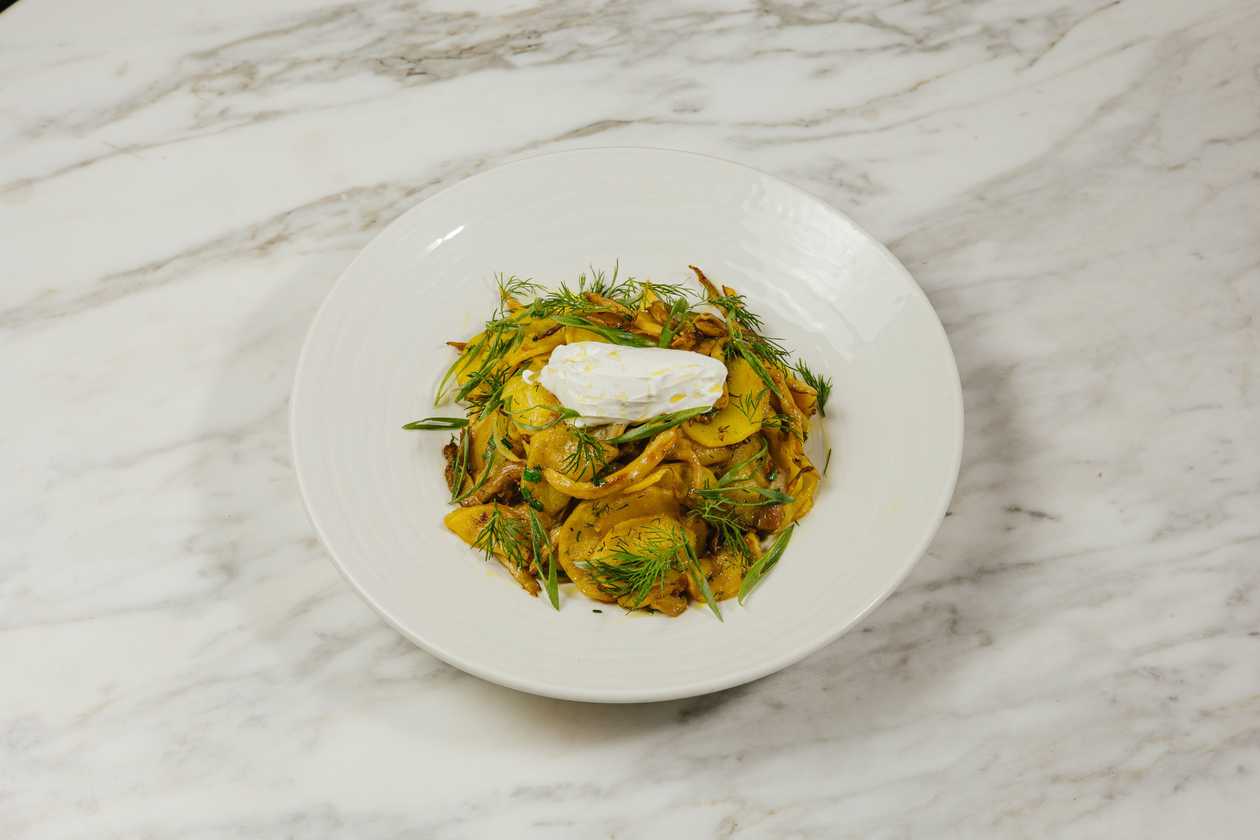 Fried Potatoes with Sour Cream 400g