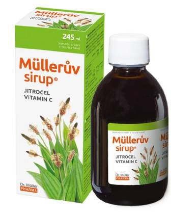 Müller's Syrup with Plantain and Vitamin C 245ml