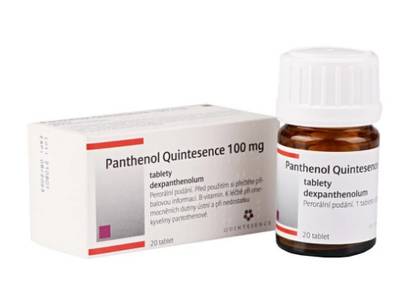 PANTHENOL QUINTESENCE 100 mg 20 tablets