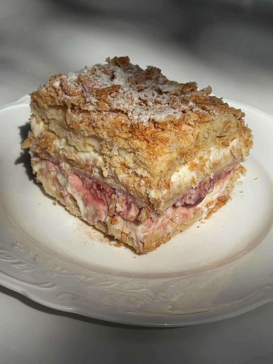 Strawberry Milhojas