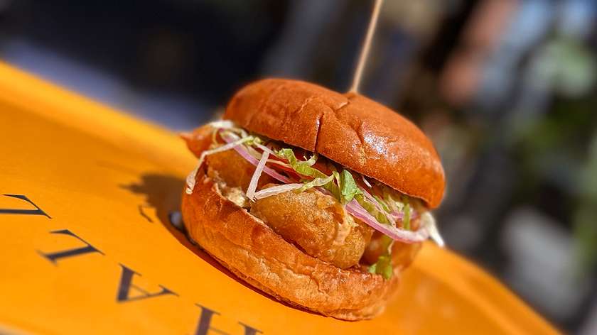 Crispy shrimp BURGER 🦐