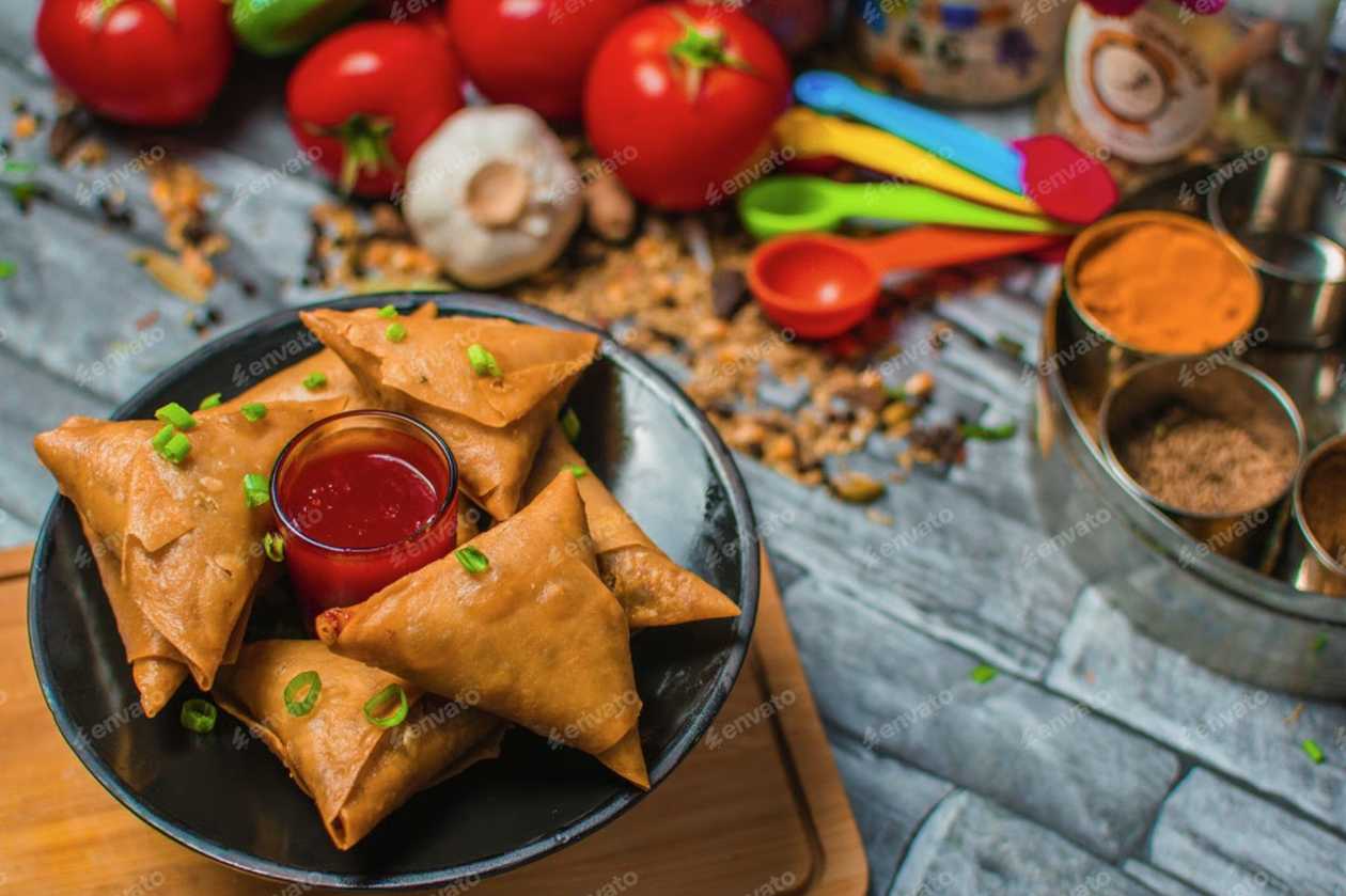 Samosa Chicken - Chilli