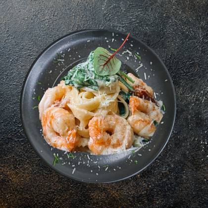 Tagliatelle with Shrimp