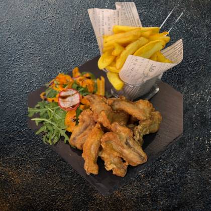 Chicken Ribs & French Fries