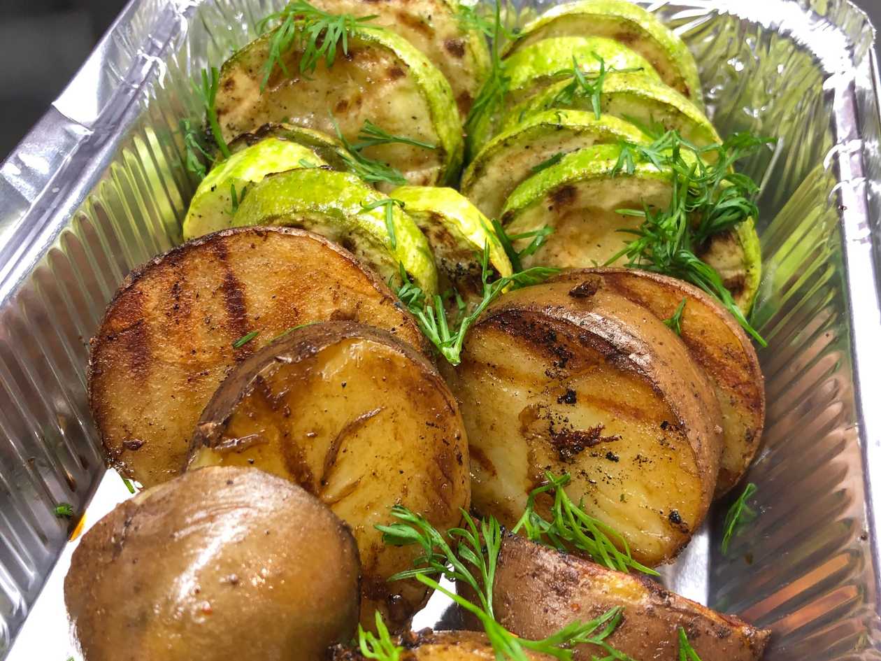 Grilled potatoes (250g)