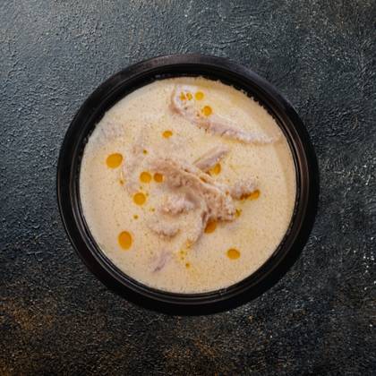 Tripe Soup with Sour Cream and Chili Pepper