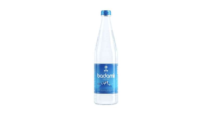 Badamli Still Water 600 ml Glass Bottle
