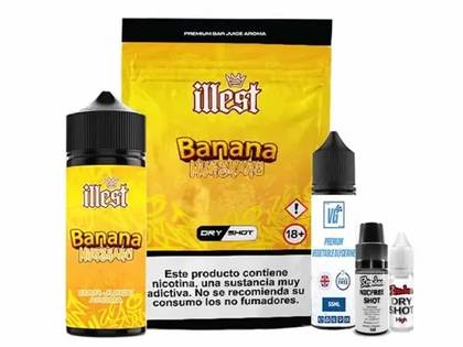 Illest Banana Milkshake Nic Salt 120ml