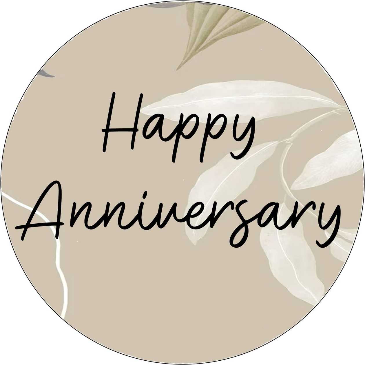 Happy Anniversary Plaque