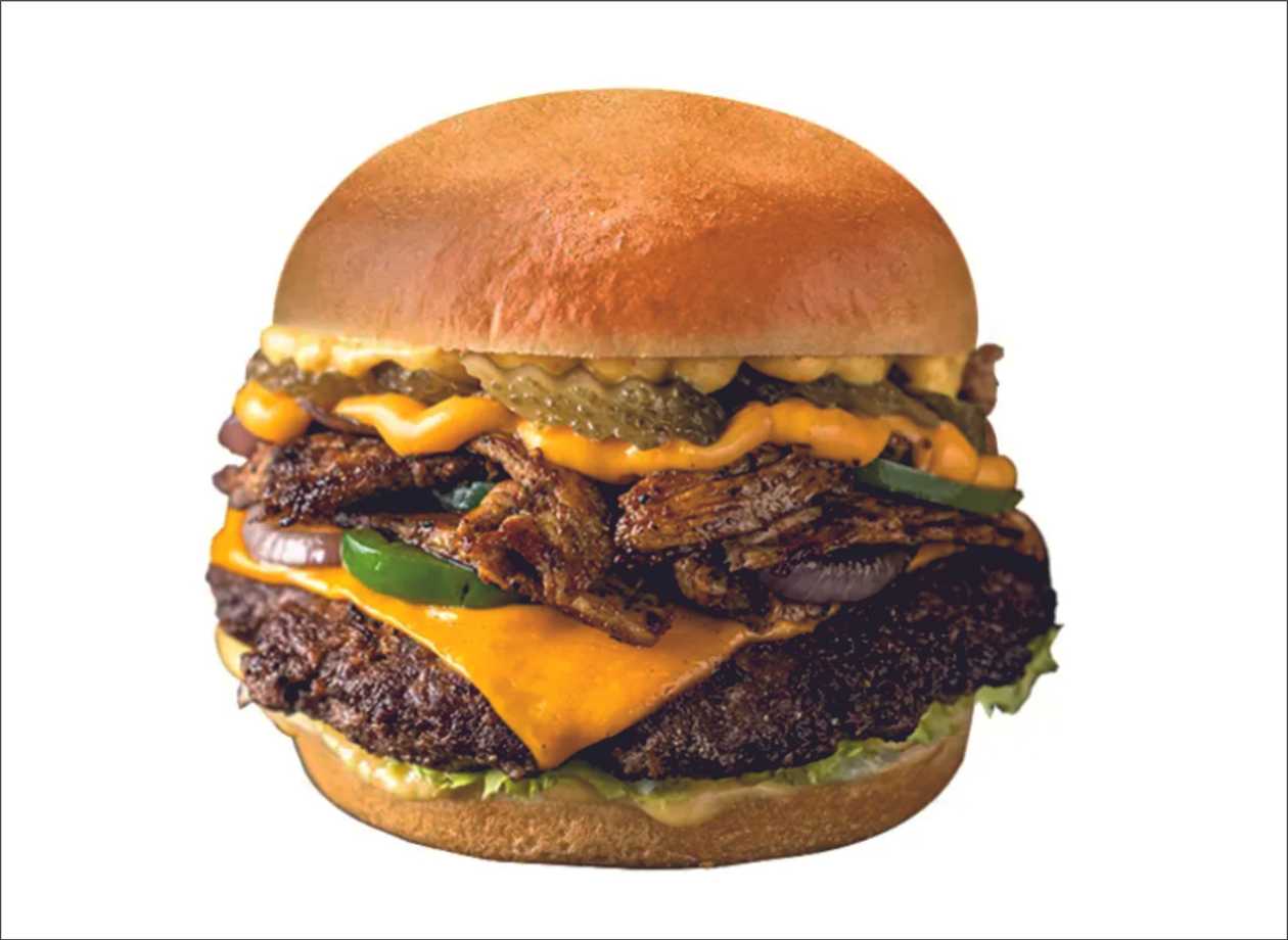 XL Cheese Steak Burger