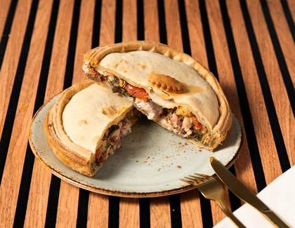 Frozen Lampuki pie