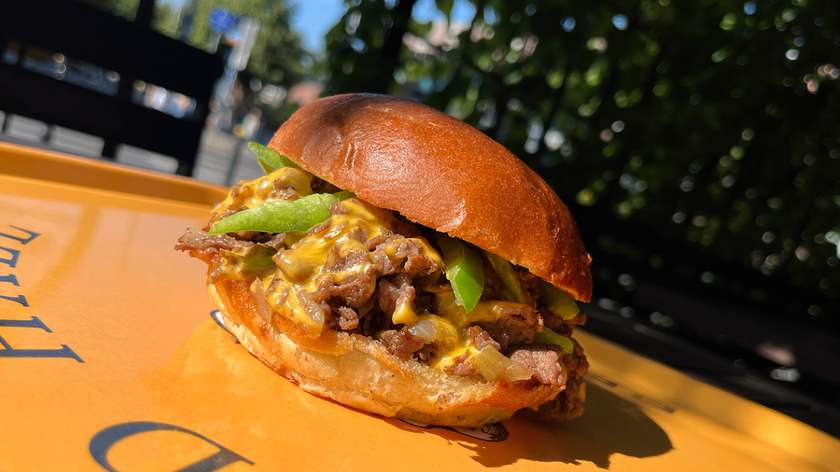 Philly Steak BURGER 🍔