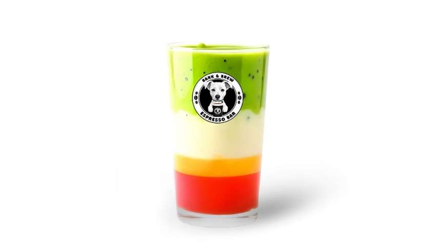 Iced Matcha Mango Latte 0% Sugar