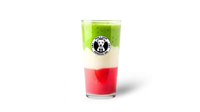 Iced Matcha Strawberry Latte 0% Sugar