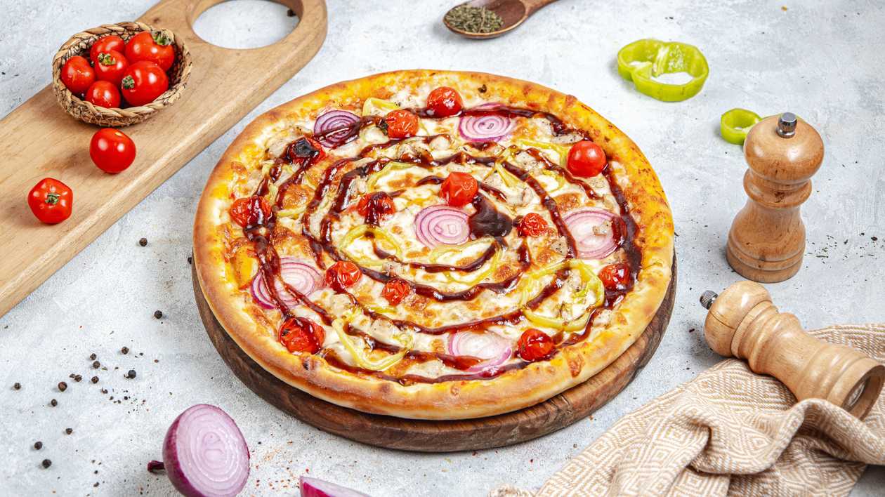 Barbecue pizza