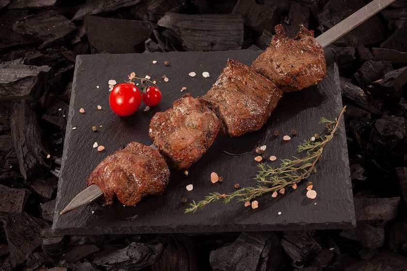 Шашлик з телятини