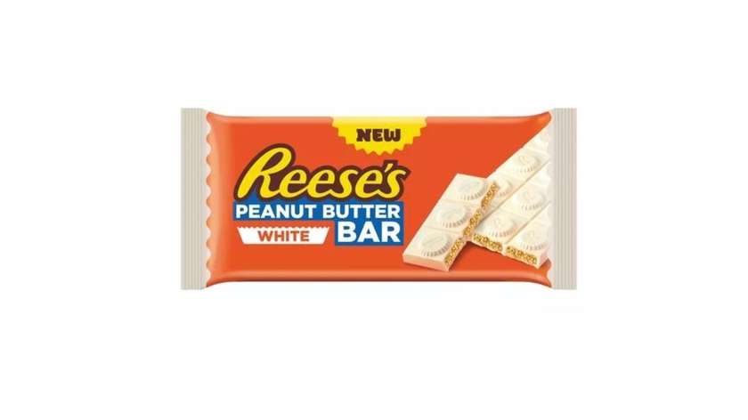 White chocolate bar with peanut cream REESE'S WHITE, 90g