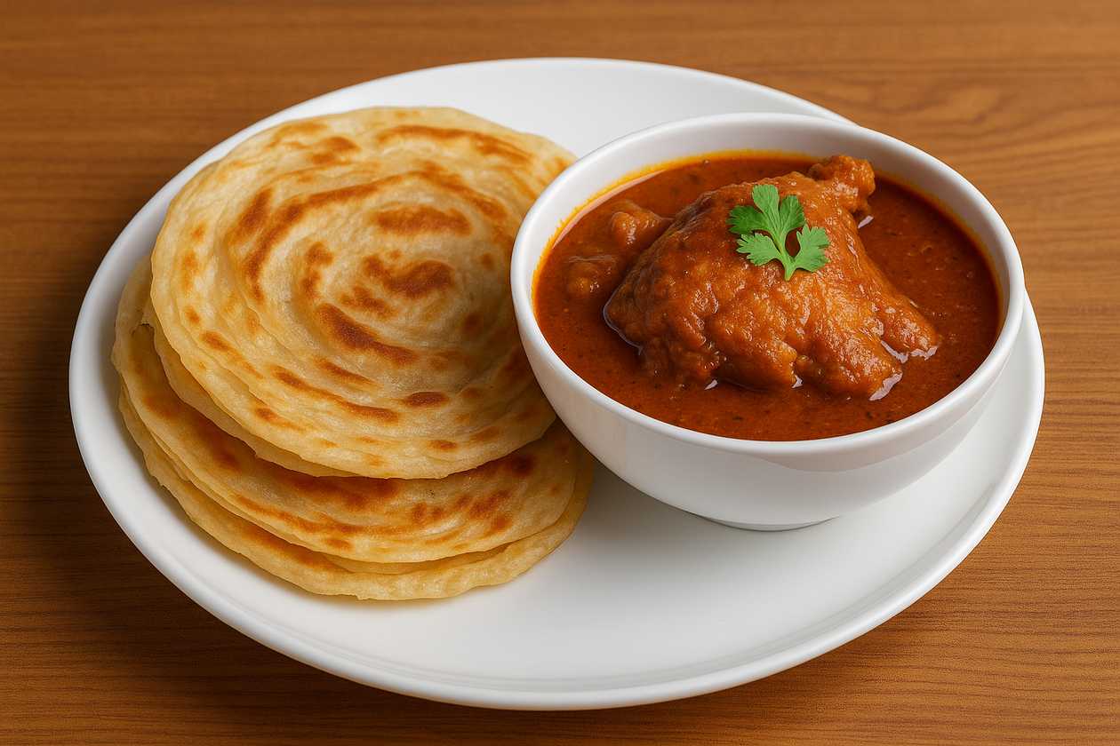 2X PAROTA+ CHICKEN CURRY