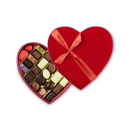 Velvet Heart Keepsake Box - M